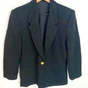 Andre‎ Barreau vintage women’s Black blazer, Size 8